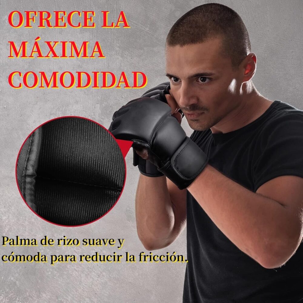 Boxing Gloves, Training Gloves, Kickboxing Gloves, Sparring Punching Gloves for Men and Women, Ergonomic Sparring Punching Gloves - Image 4