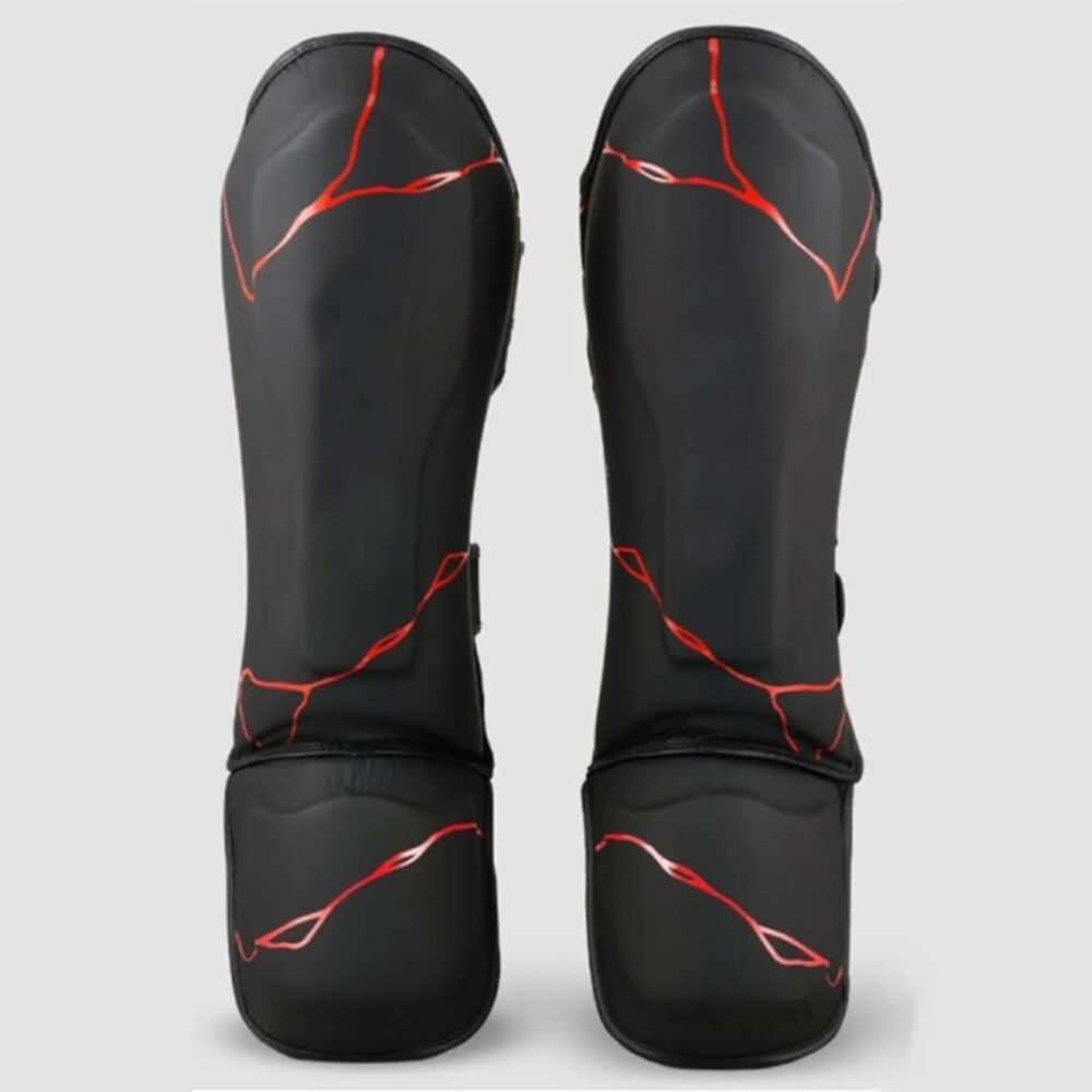 Shin/Instep Guards Black/Red