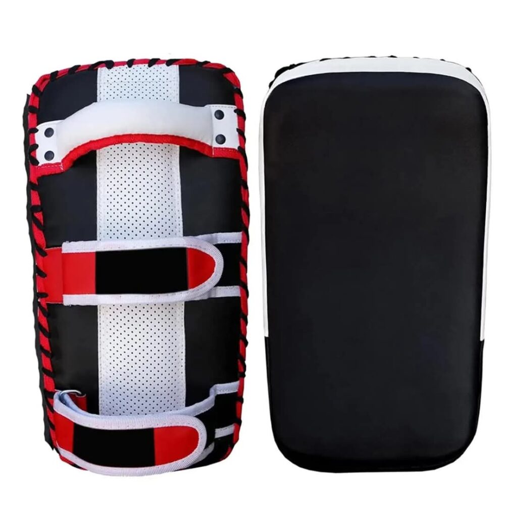 Muay Thai | MMA/Kickboxing/Boxing | Training Skintex Leather Single Piece Straight Focus Pads