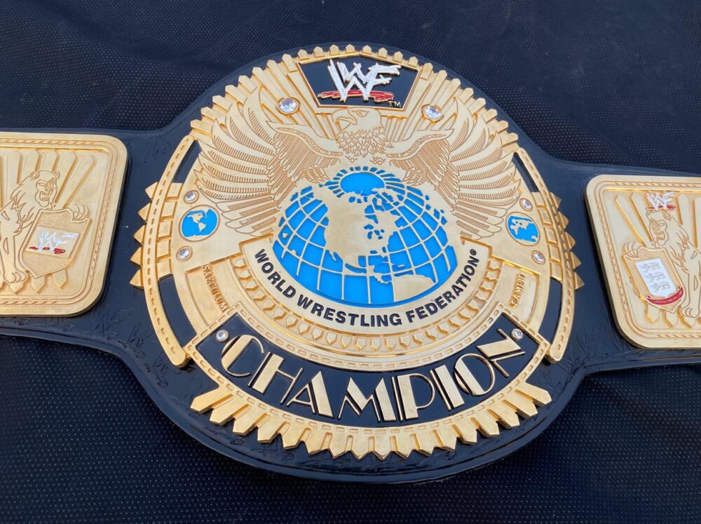 WWF Big Eagle Heavyweight Wrestling Championship Replica Belt 2mm Brass/ 4mm Zinc/CNC
