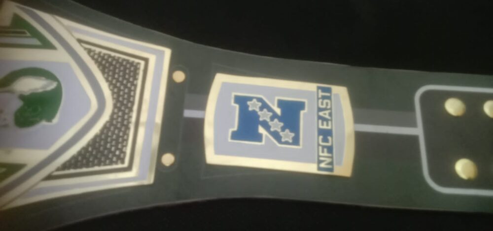 NFC East Championship Wrestling Belt - Image 7