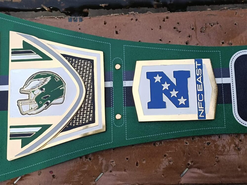 NFC East Championship Wrestling Belt - Image 9
