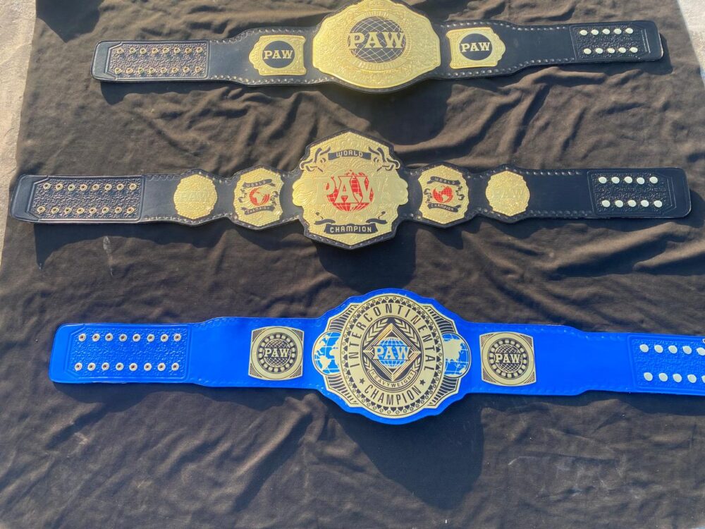 WWE Intercontinental Championship replica belts