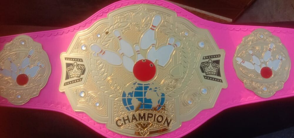 Mini World Champ Belt - Custom Text - Image 2