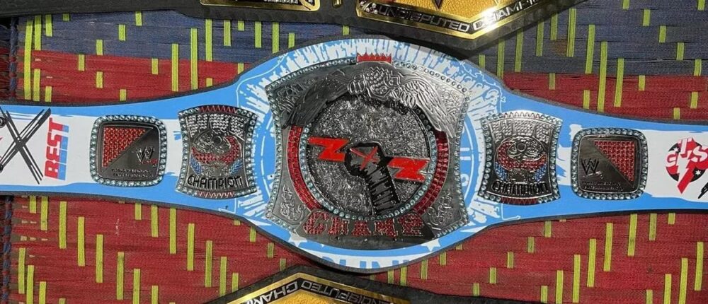 CM Punk 434 Days Record Spinner Championship Wrestling Belt - Image 19