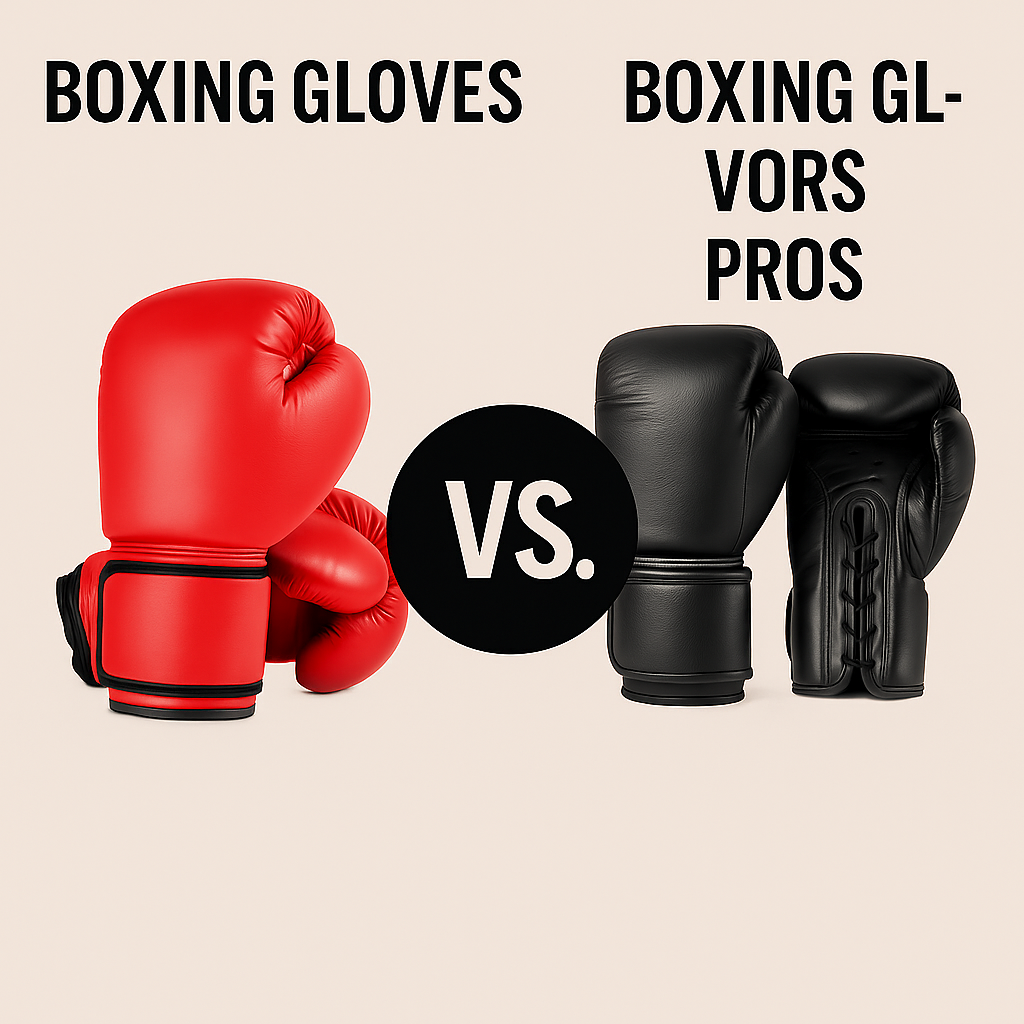 Boxing Gloves for Beginners vs. Pros