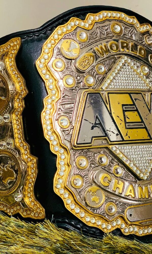 AEW Championship Belts UK