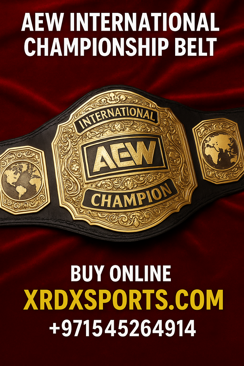 AEW International Championship Belt