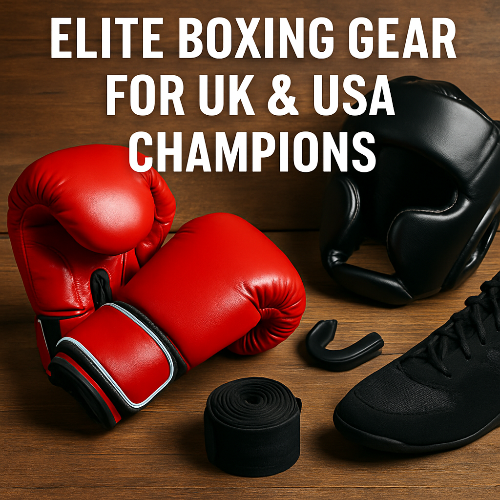 Elite Boxing Gear for UK & USA Champions