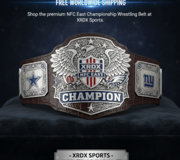 NFC East Championship Wrestling Belt